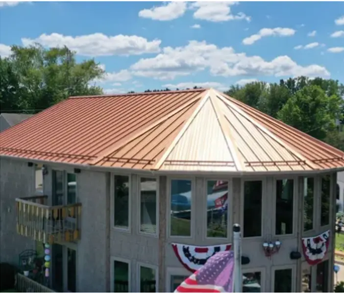 Flashing and seam work in Crooked Creek